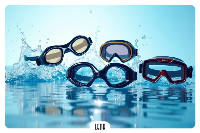 معرفی برندهای پیشرفته در عینک‌های ورزشی آبی
