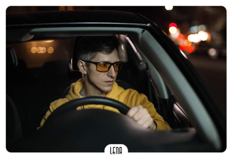 بهترین رنگ لنز برای رانندگی طولانی